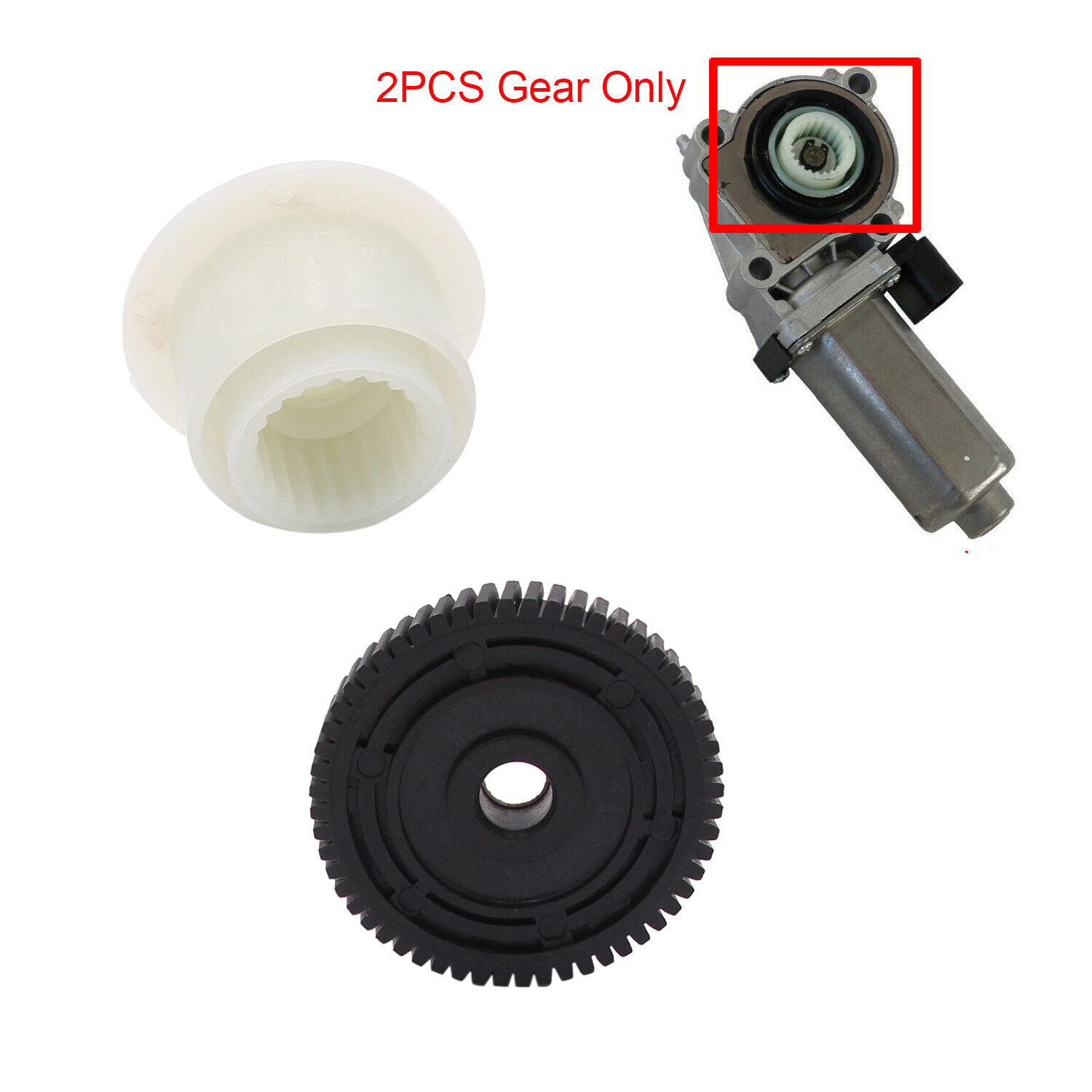 Transfer Case Servo Actuator Motor Gear Fit for BMW E83 X3 E53 X5 27107566296