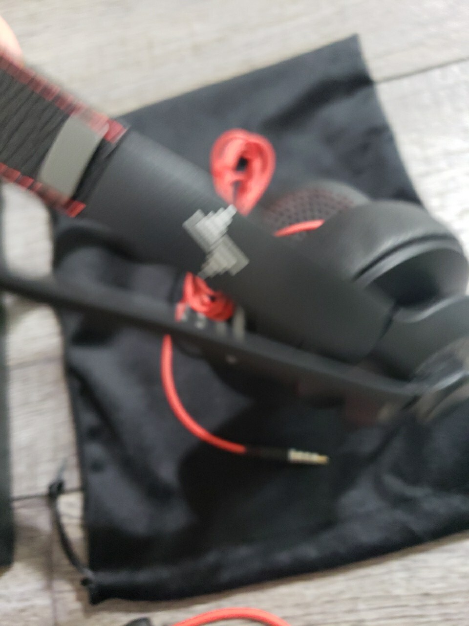 USB/3.5mm Headset EH01 with Mic for PC, Phone, Tested Working