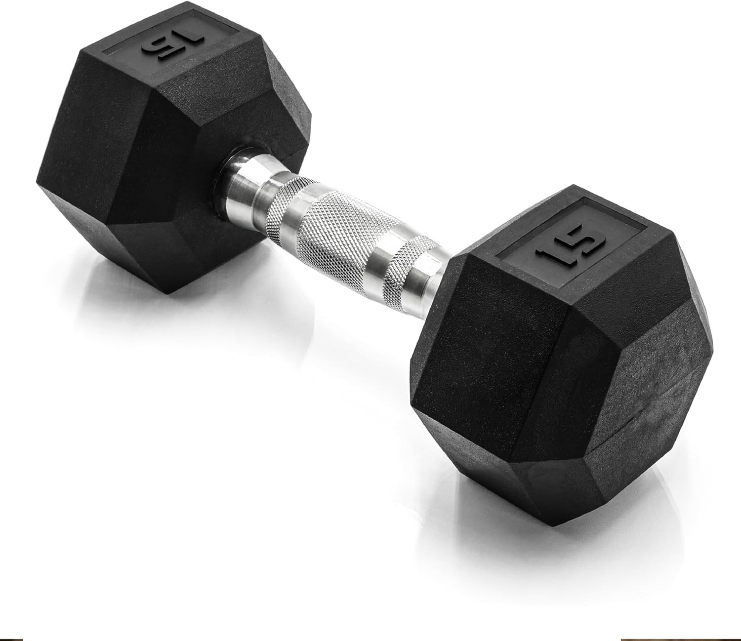 CAP Barbell Coated Hex Dumbbell Weight - Single | 10-120 lbs | Multiple Options