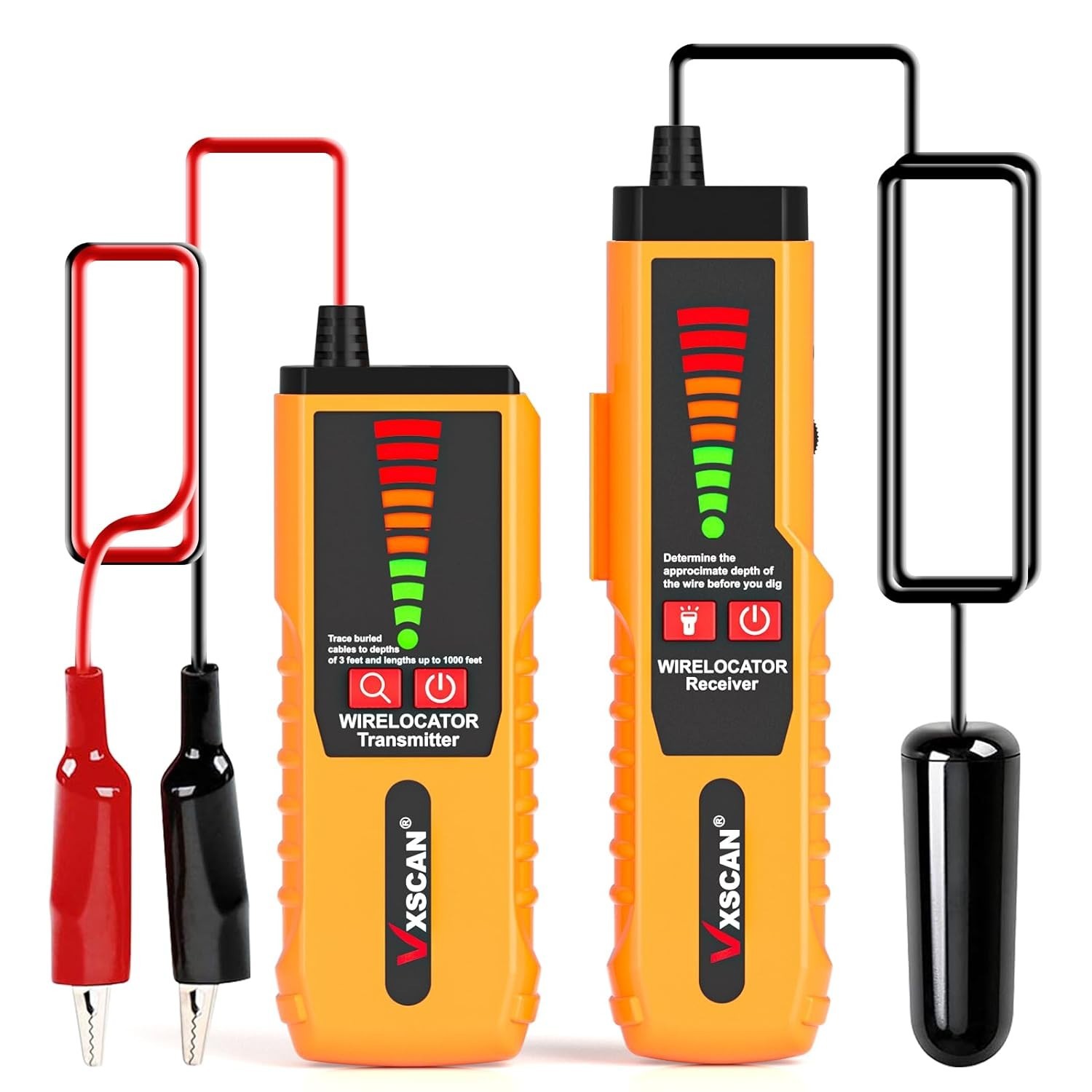 F04 Underground Wire Tracer - Versatile Tool for Detecting Cables & Breakpoints
