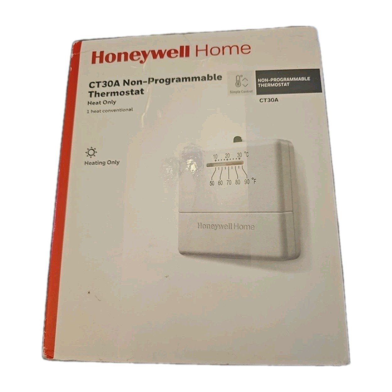 Honeywell Home Heating Dial Non-Programmable Thermostat CT30A1005 Standar Manual
