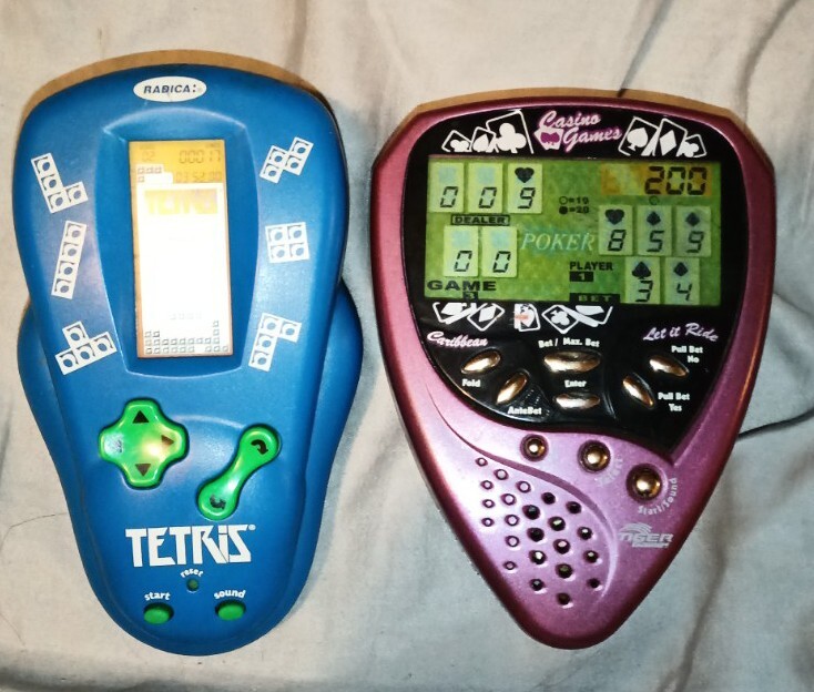 Tetris Handheld And Casino Game Handheld