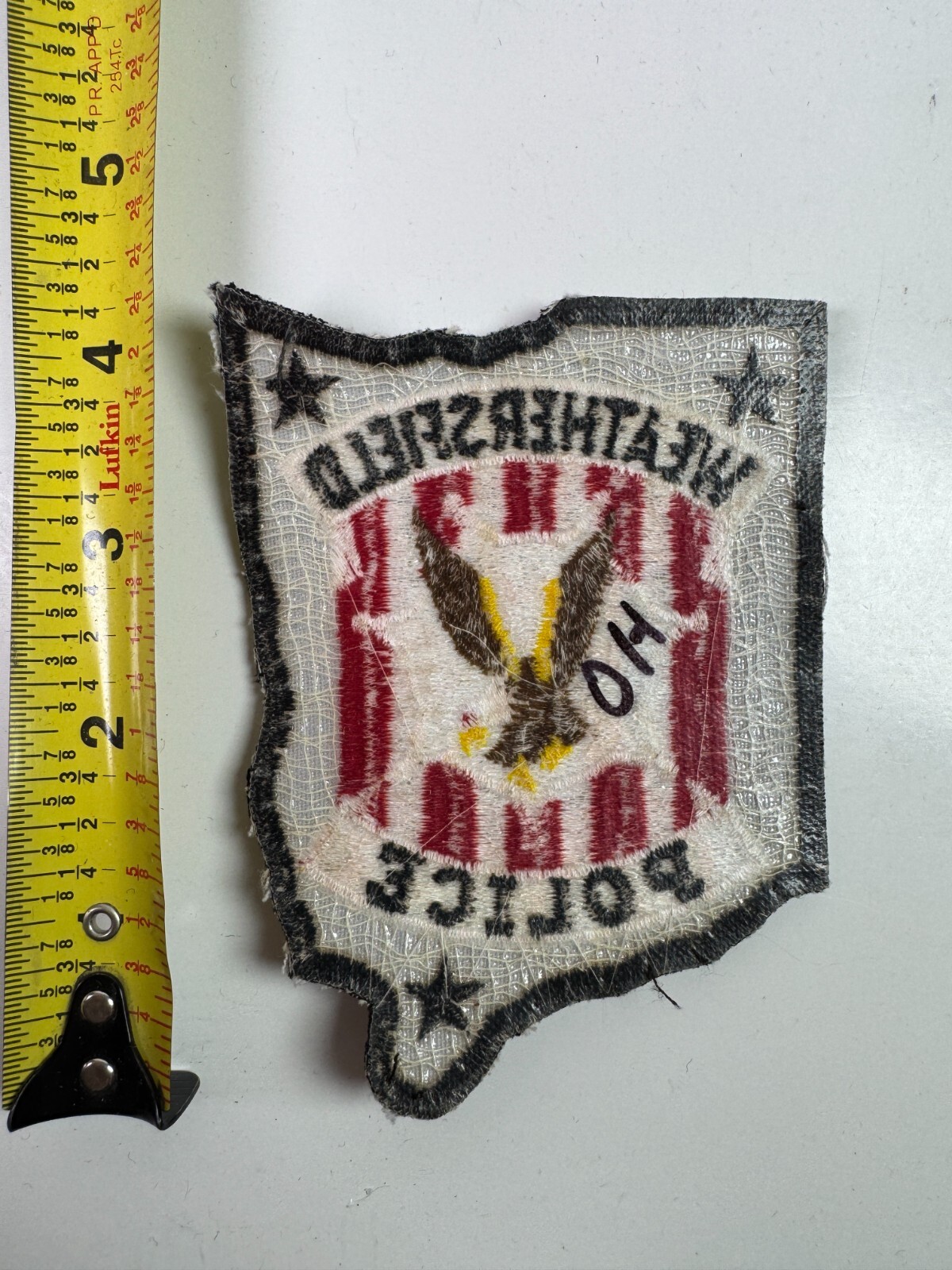Weathersfield Police Ohio OH Patch K1