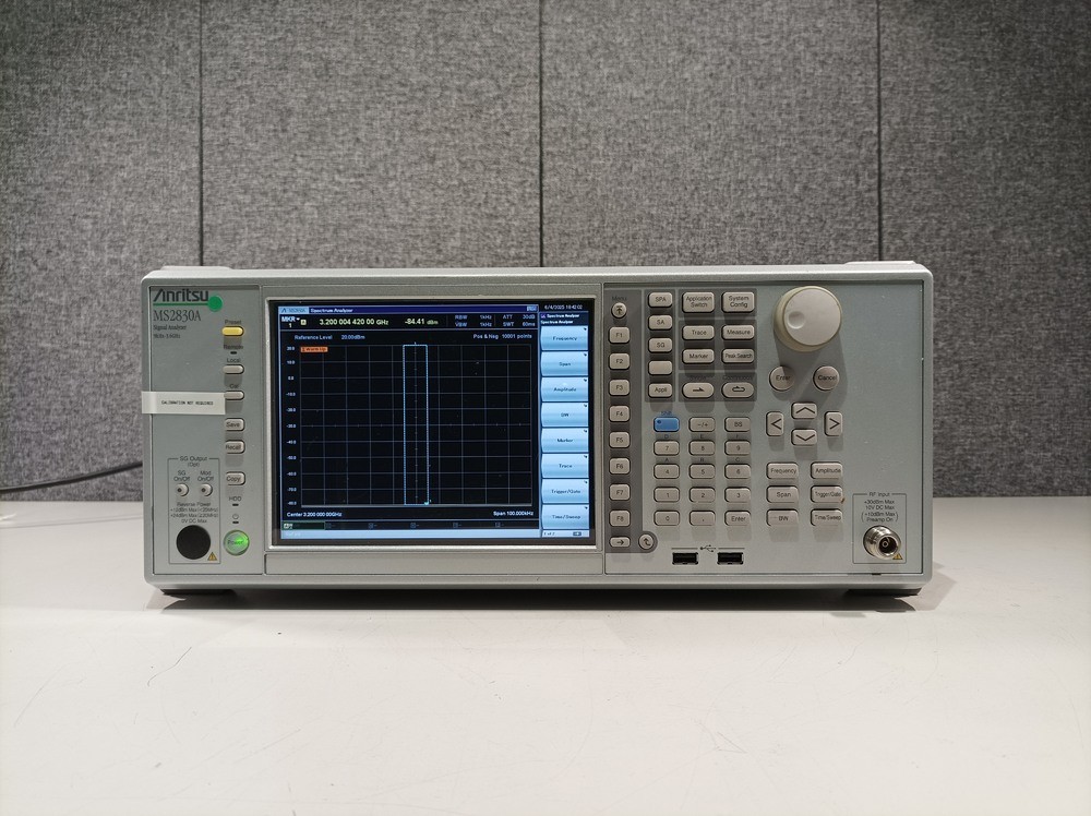 Anritsu MS2830A, Signal Analyzer, 9kHz-3.6GHz, 002, 005, 006, 040, 6200847095 #