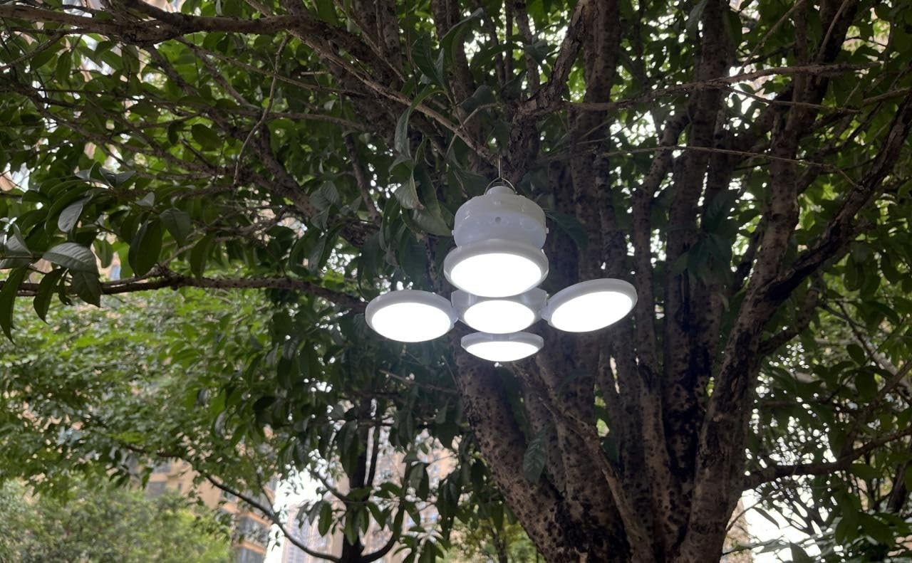 Solar & USB Charging Lantern Hanging Foldable Lamp with Bright LED Lights and...