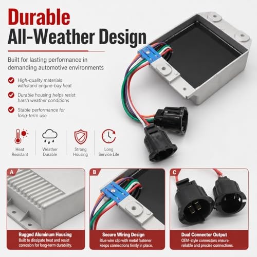 Ignition Control Module ICM Compatible with Ford F-Series E-100 E-150 E-250 E