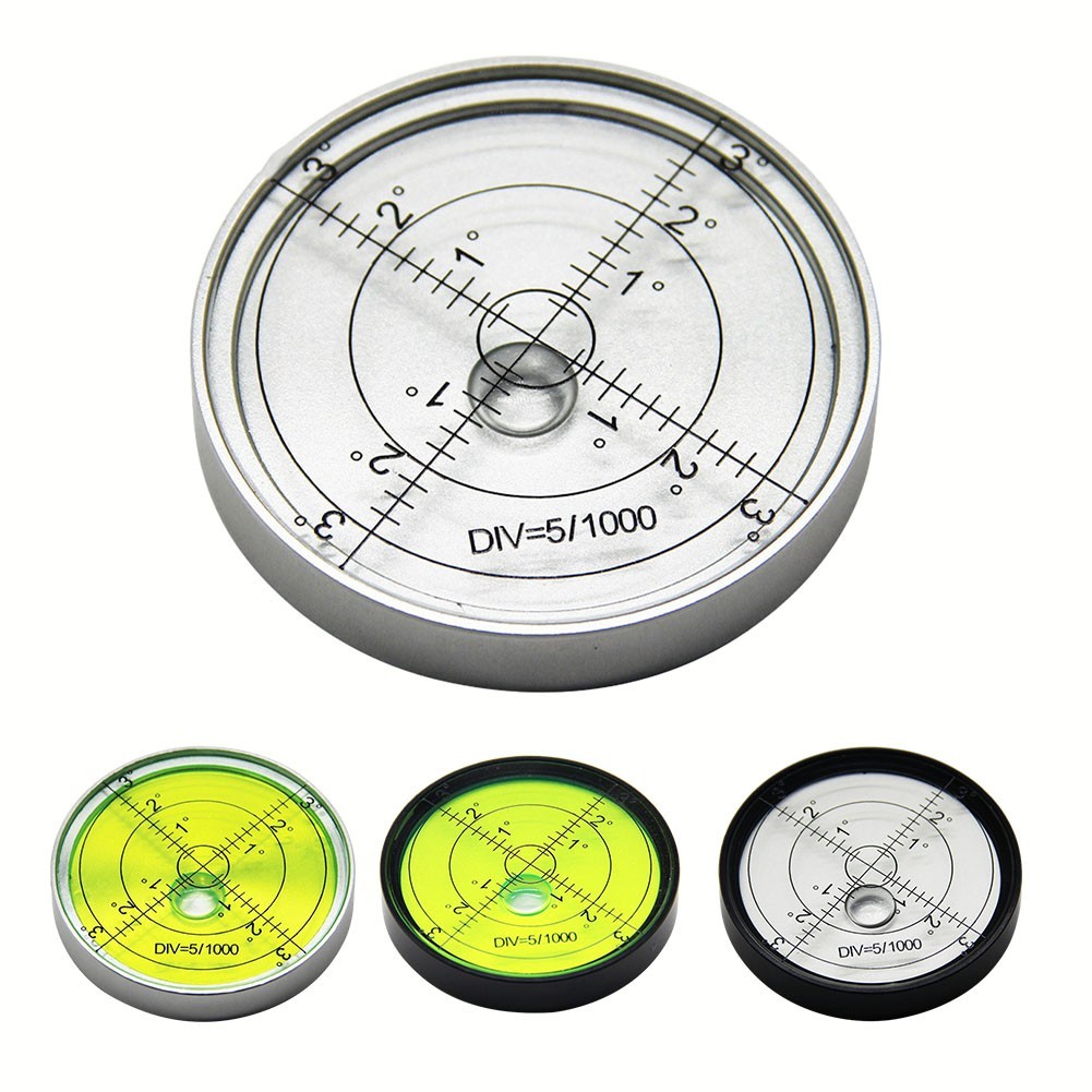 Green/White Level Bubble High Precision Level Levels 60x10mm Practical