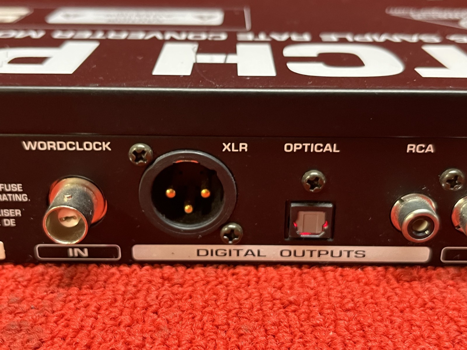 Used Behringer Ultramatch Pro SRC2496 AD/DA Sample Rate Converter Good Condition
