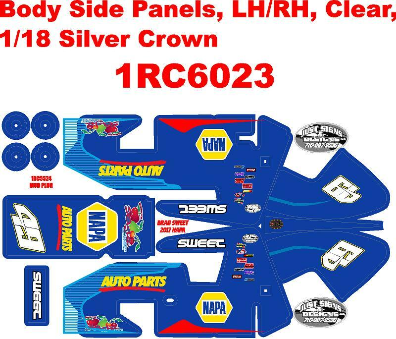 1RC SILVER CROWN WRAP BRAD SWEET NAPA 2017 THEMED WRAP KIT