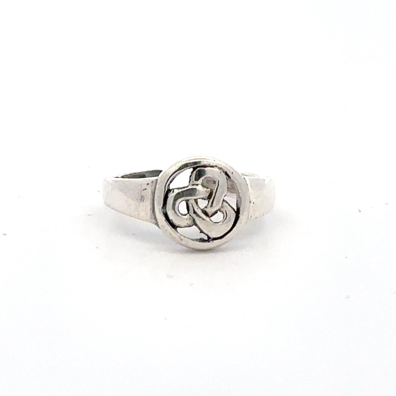 Sterling Silver Celtic Knot Toe Ring Adjustable Size