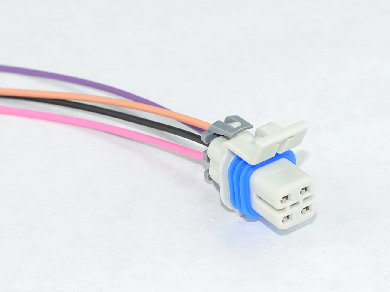 Connector Pigtail 4 Way Square Gray GM for Oxygen O2 Sensor  PT1069