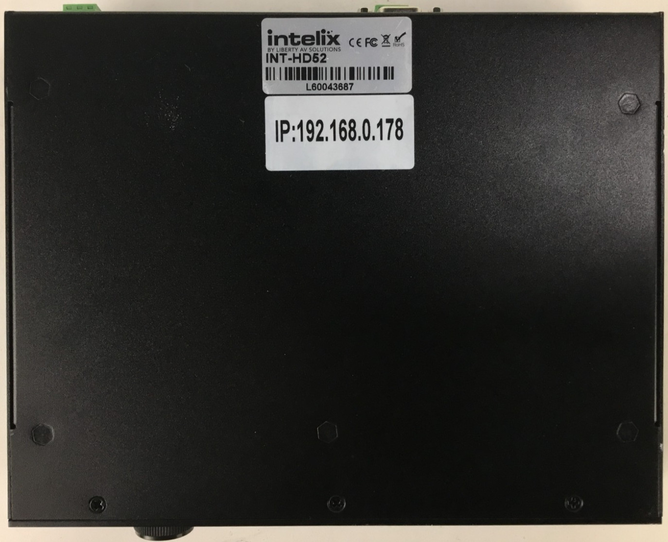 Intelix INT-HD52 5 Input Seamless Compact Auto Switcher Scaler