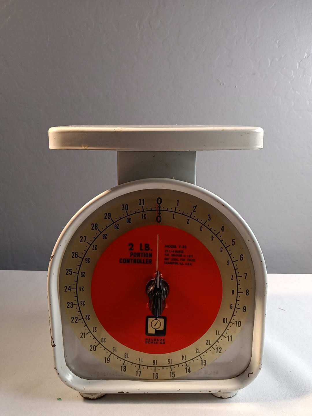 1971 Pelouze Scale 2 LB. PORTION CONTROLLER MODEL Y-32 Vintage