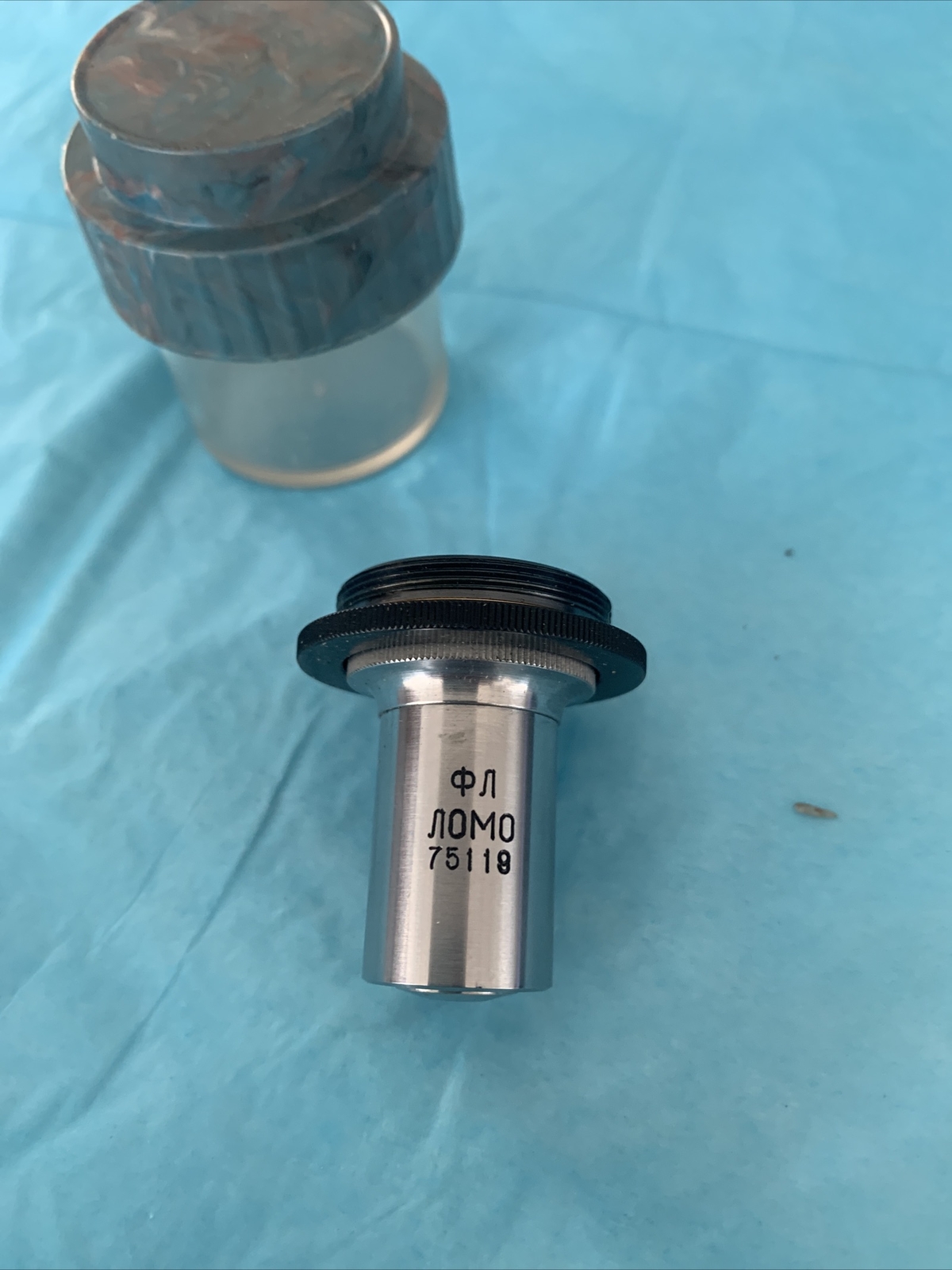 Vintage Lens Objective Microscope Lomo( Zeiss) 40 0,65 Used