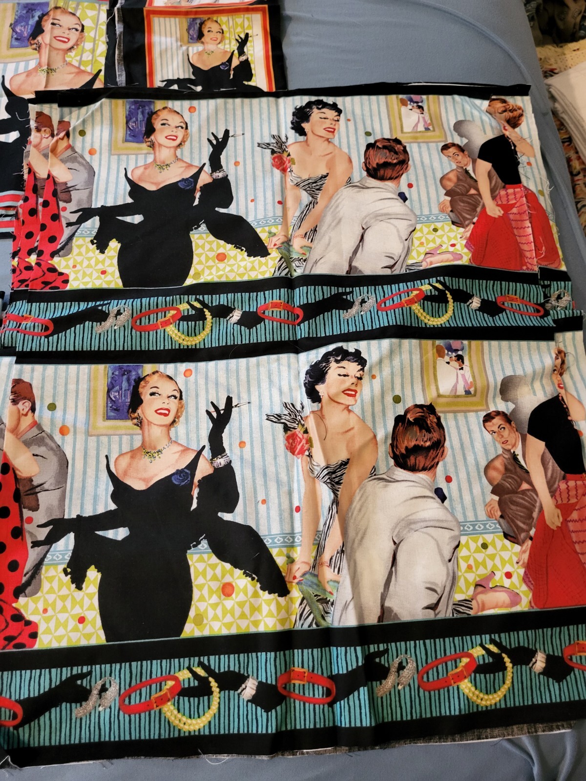 I Want A Man Fabric