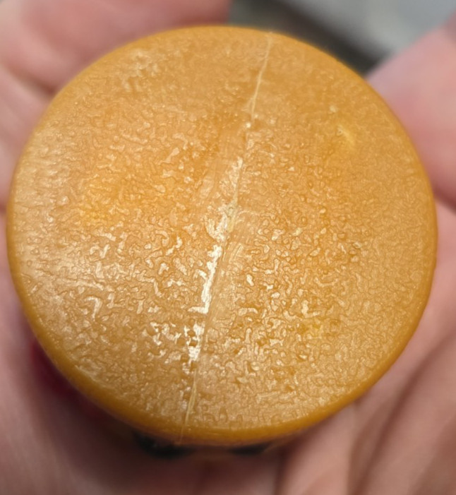 1980s Hamburger Pencil Sharpener Big Mac-Like Design 1.75” diameter
