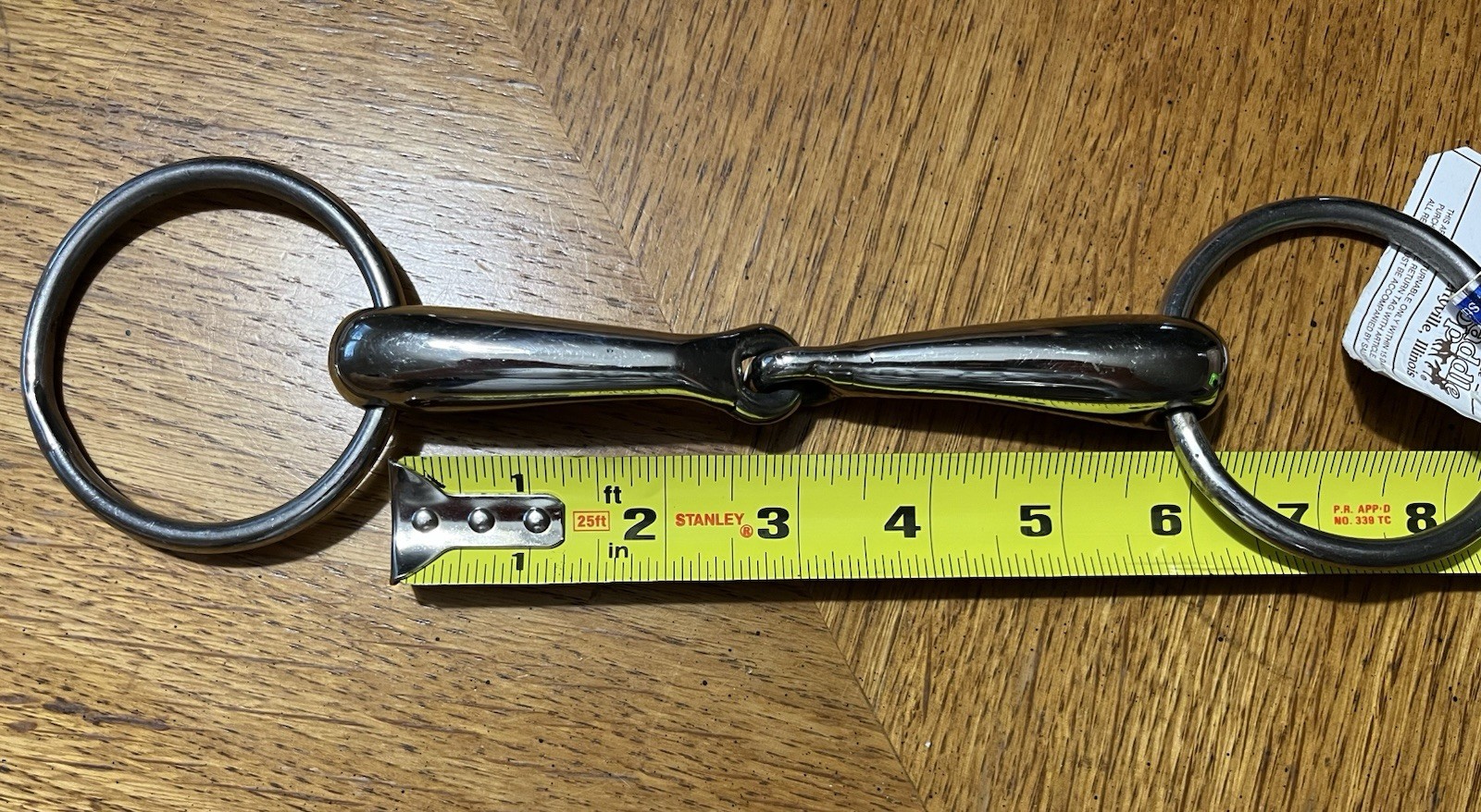 Stainless Steel Single Joint Loose Ring 5 1/2” Snaffle