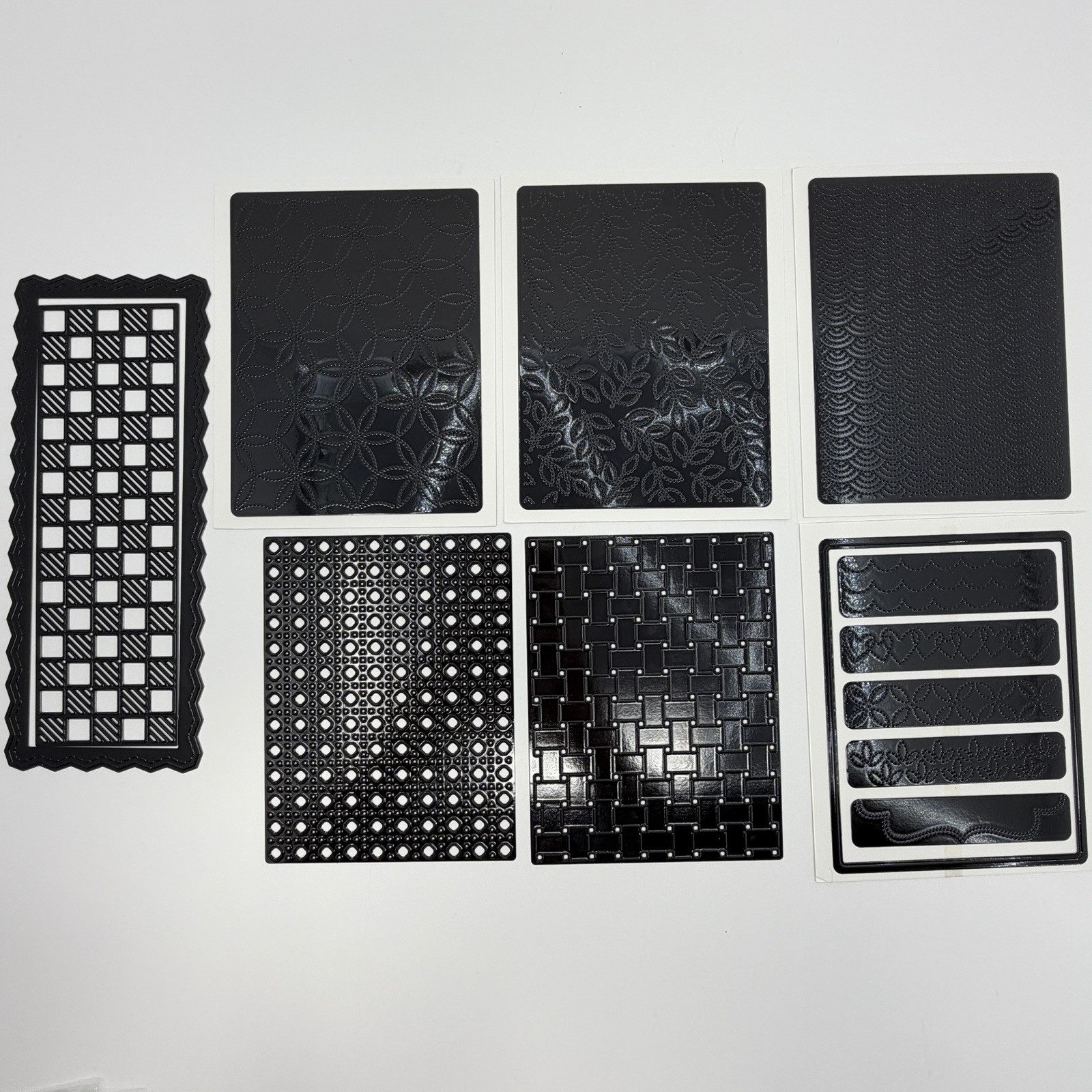 Diamond Press DP Borders & Backgrounds Dies Cut Set RARE 13 pieces