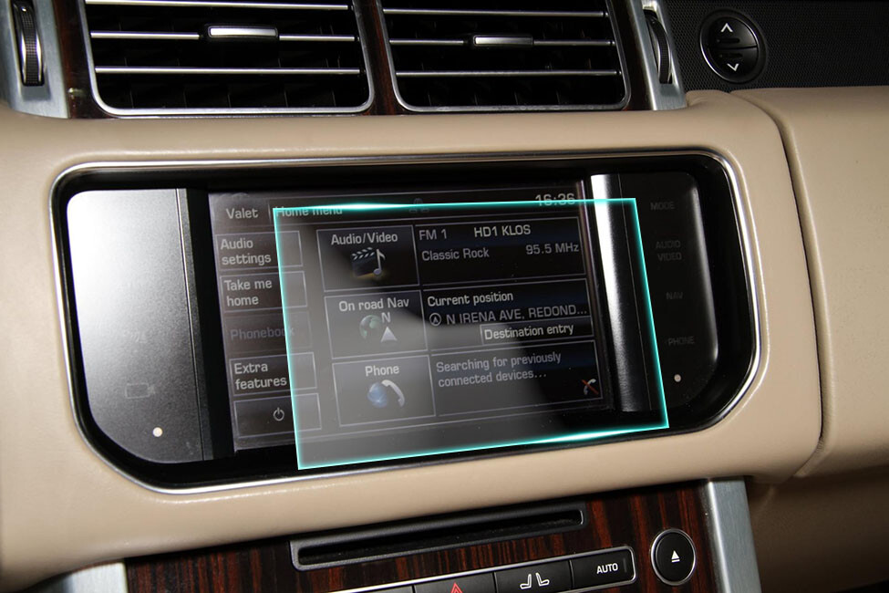 Crystal Clear Screen Protector for 2014 Land Rover Range Rover HSE Navigation