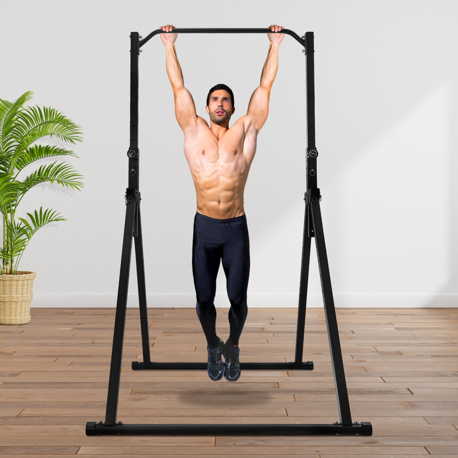 Triangular Pull Up Bar Adjustable Bar Strength Training Equipment for Home Gym