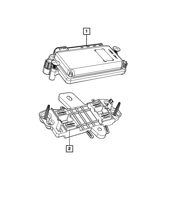 Genuine Mopar Forward Facing Camera Module 68600305AC
