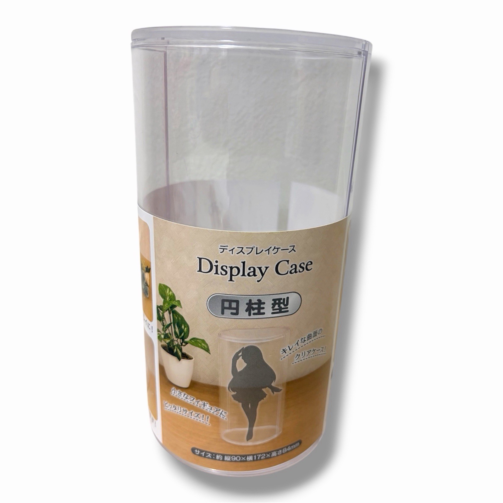 5PCS Display Case Cylinder Clear Showcase Storage Container Figure Display Japan