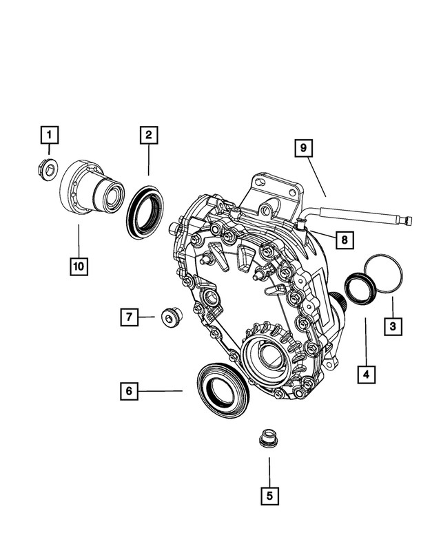 Genuine Mopar O Ring 68102940AA