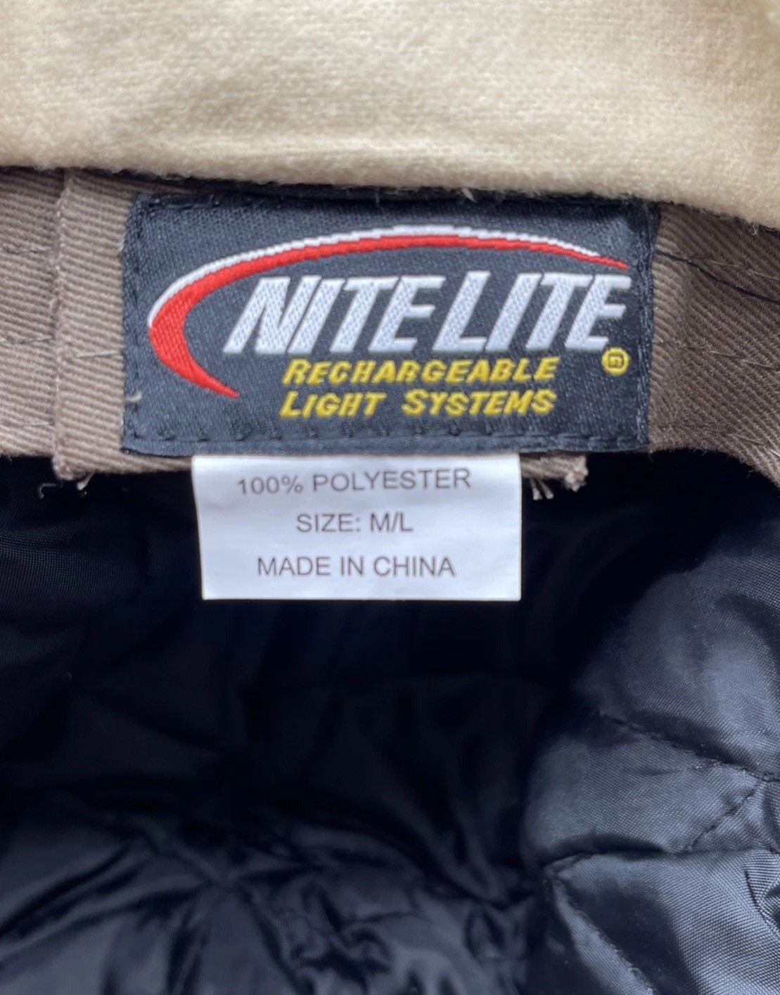 Nite Lite Coon Hunting Miner's Headlamp Bracket Cap Hat M/L Ear Flaps Insulated