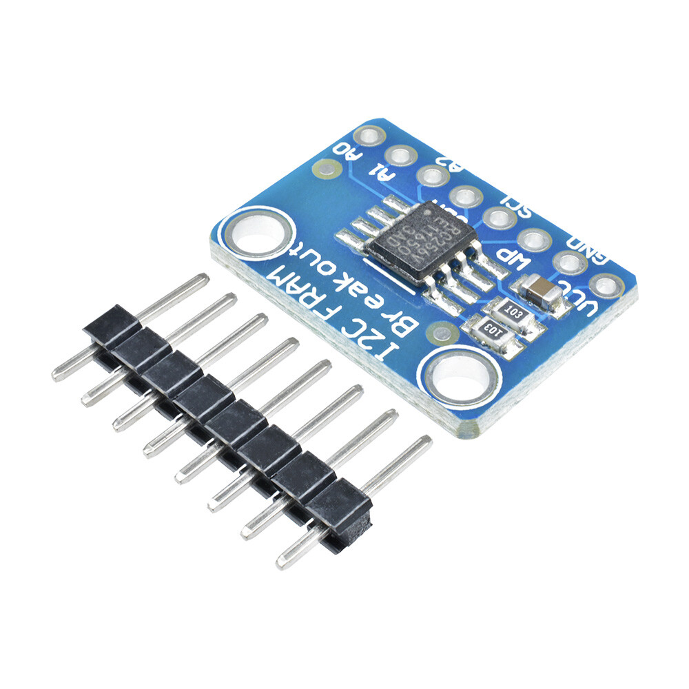 1/2/5/10PCS I2C IIC Non-Volatile FRAM MB85RC256V Breakout 256Kbit 32KByte Memory