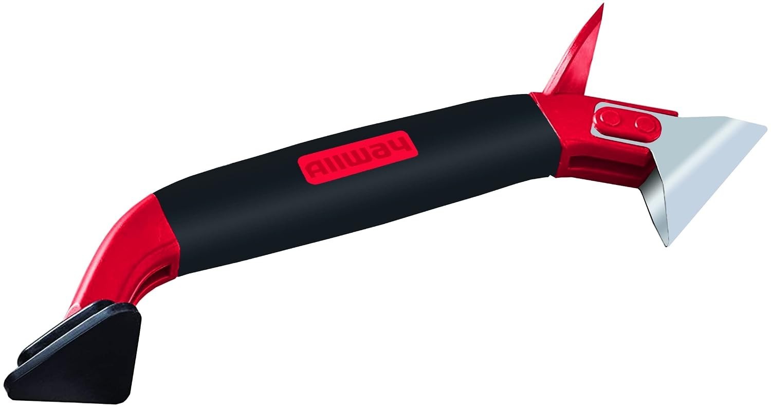 3-in-1 Caulk Tool: Effortlessly Remove, Smooth & Clean Surfaces