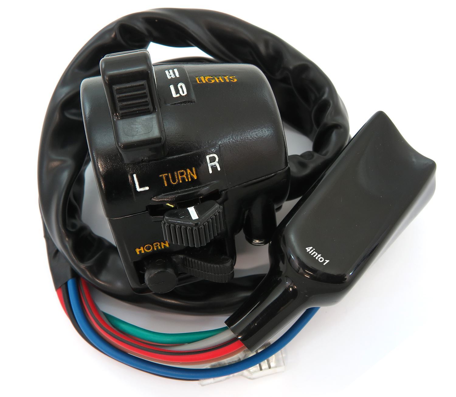 Turn Signal / Lights / Horn Switch Assembly - Left Side Kawasaki KZ900 Z1