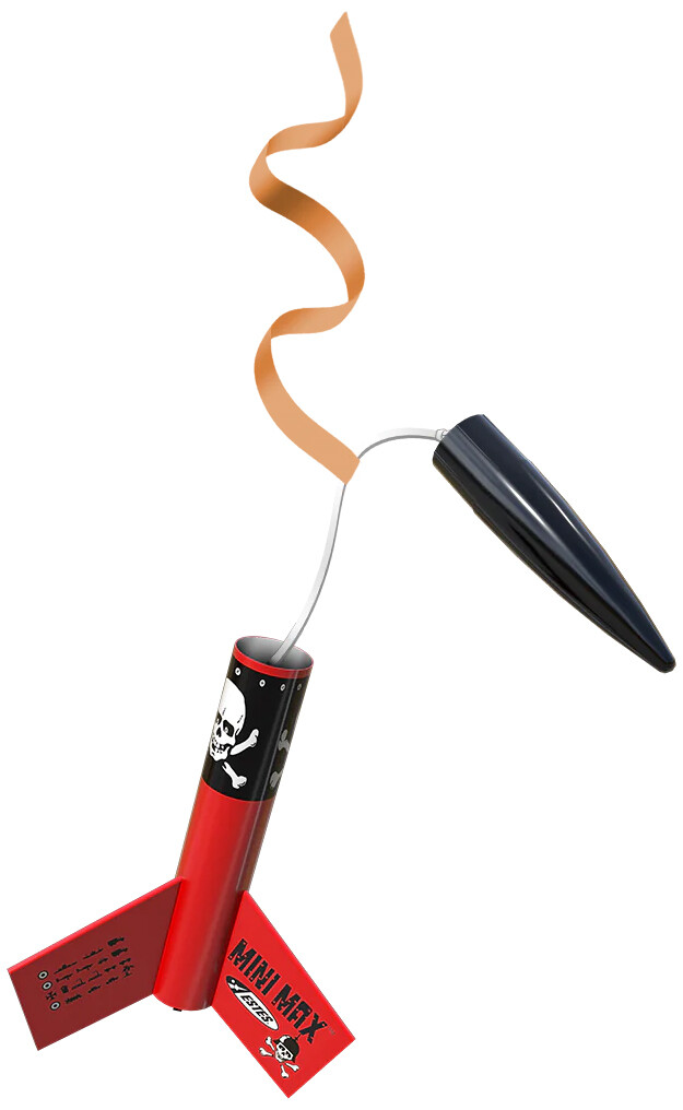 Estes Mini Max Intermediate Model Rocket Launch Set w/ Launch Pad & Controller