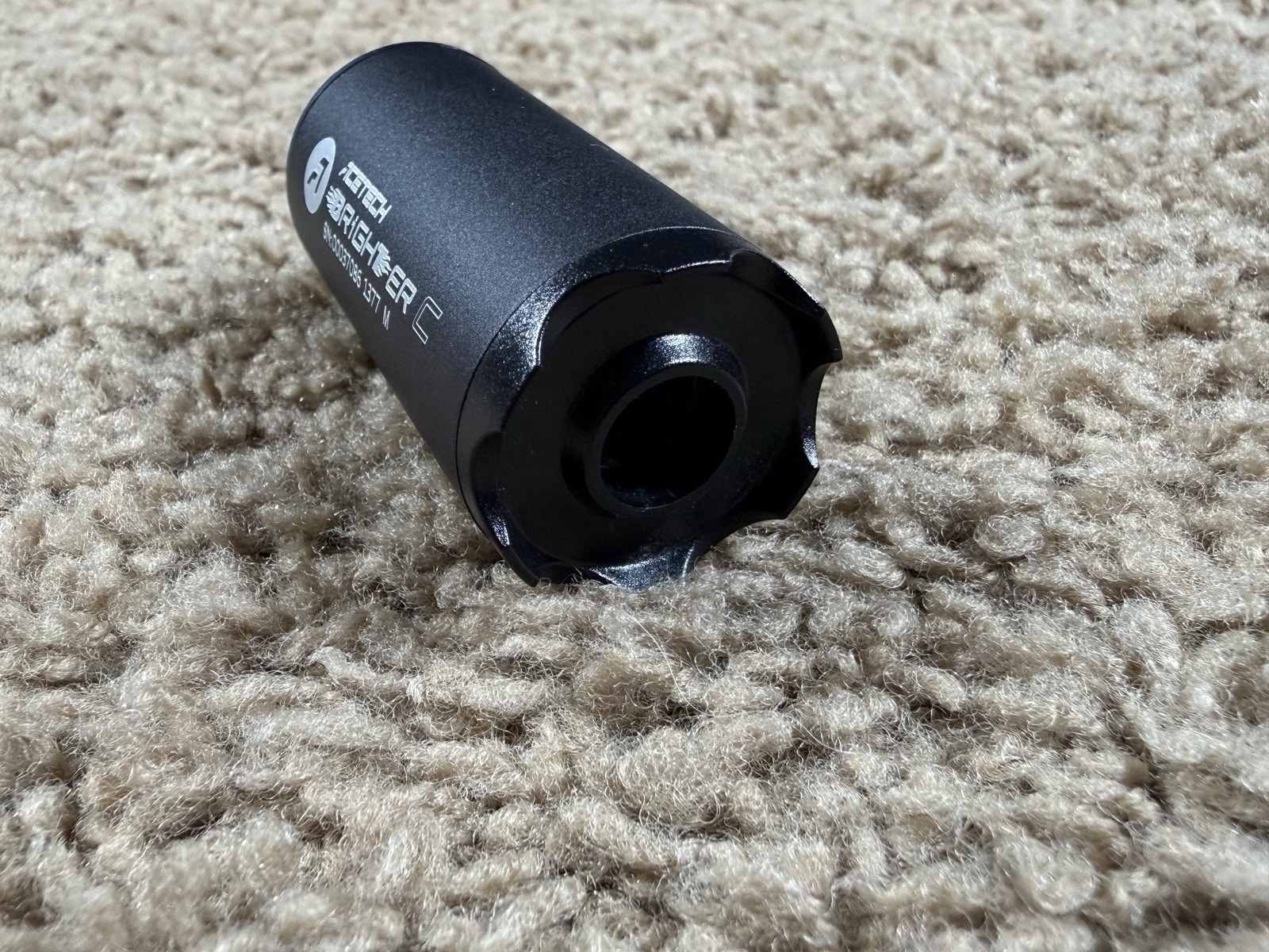 AceTech Brighter C Compact Rechargeable Airsoft Tracer Unit Black