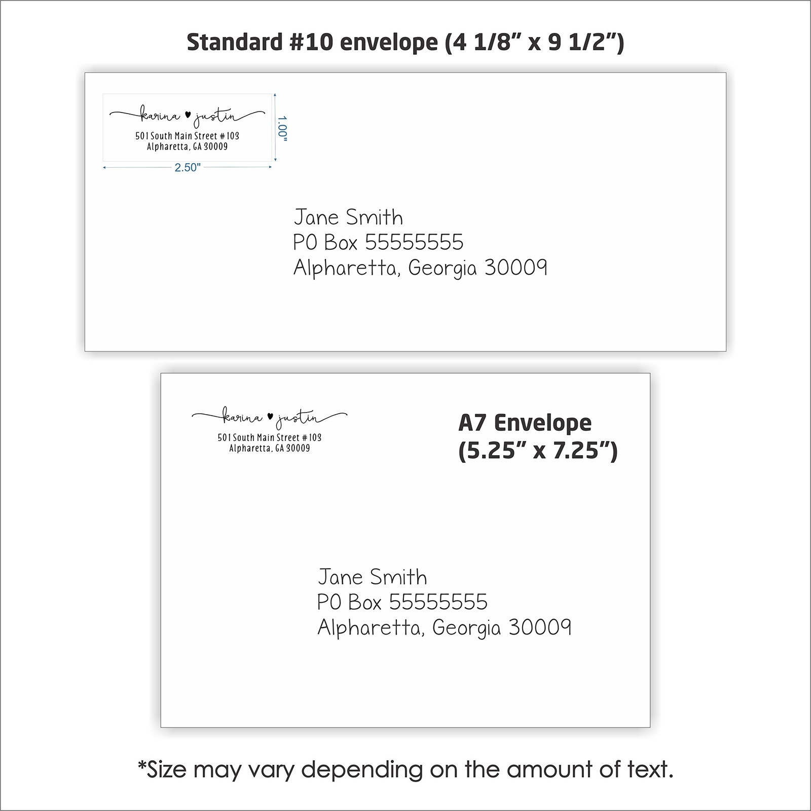 Custom Return Address Stamp, Self Inking - Bundle with Stamp, Extra Refill In...