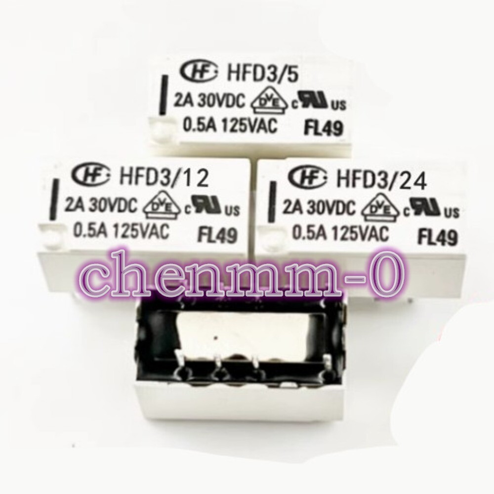 5PCS NEW HFD3 -V 5V 12V 24V -S R HFD3/5V relay #LL