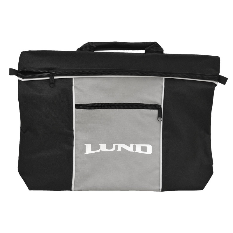 Lund Boat Handbook Storage Bag 2157133 | 15 5/8 x 11 1/2 Inch Black