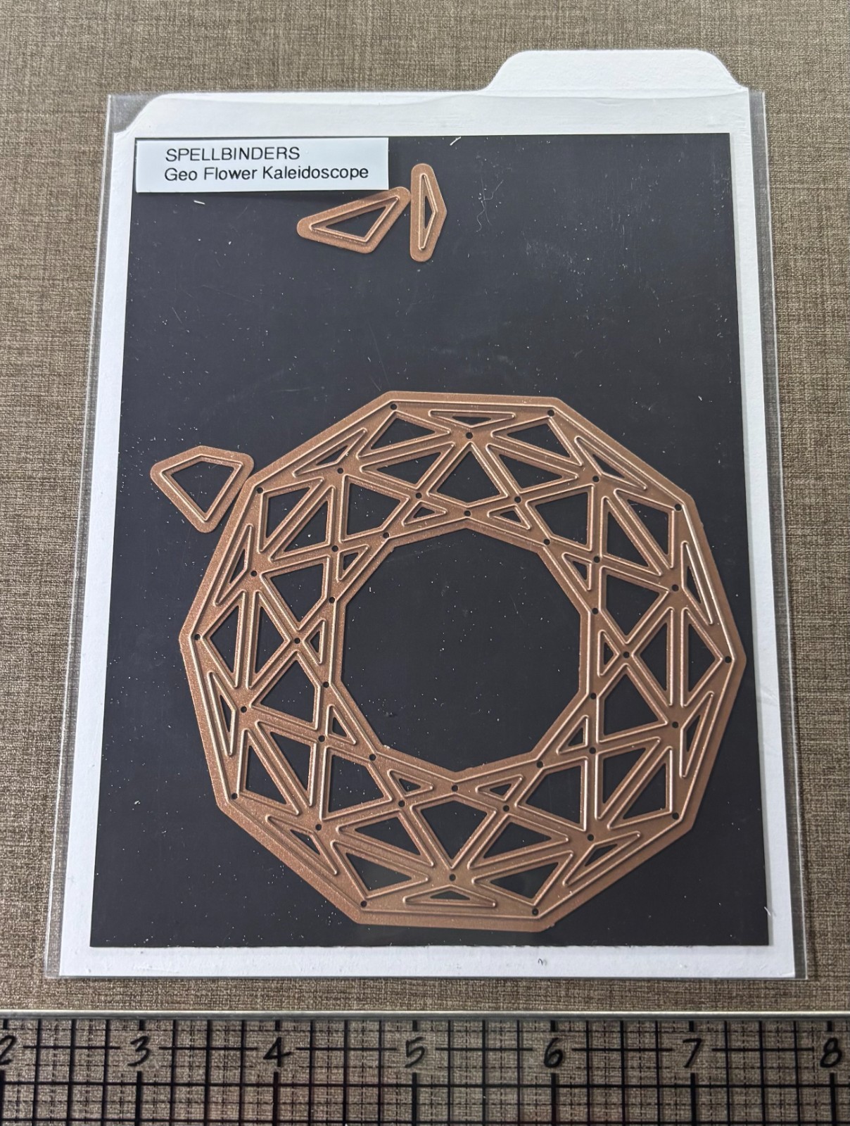 Spellbinders Geo Flower Kaleidoscope Die Set