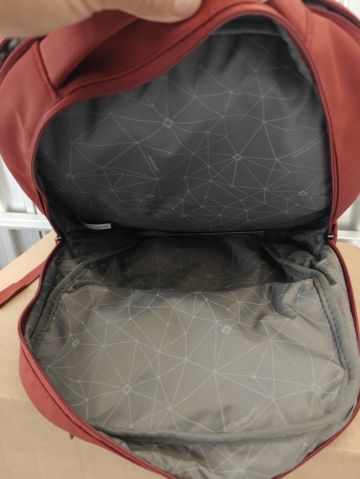 Samsonite Backpack Mars Red ,15.6 Laptop Pocket