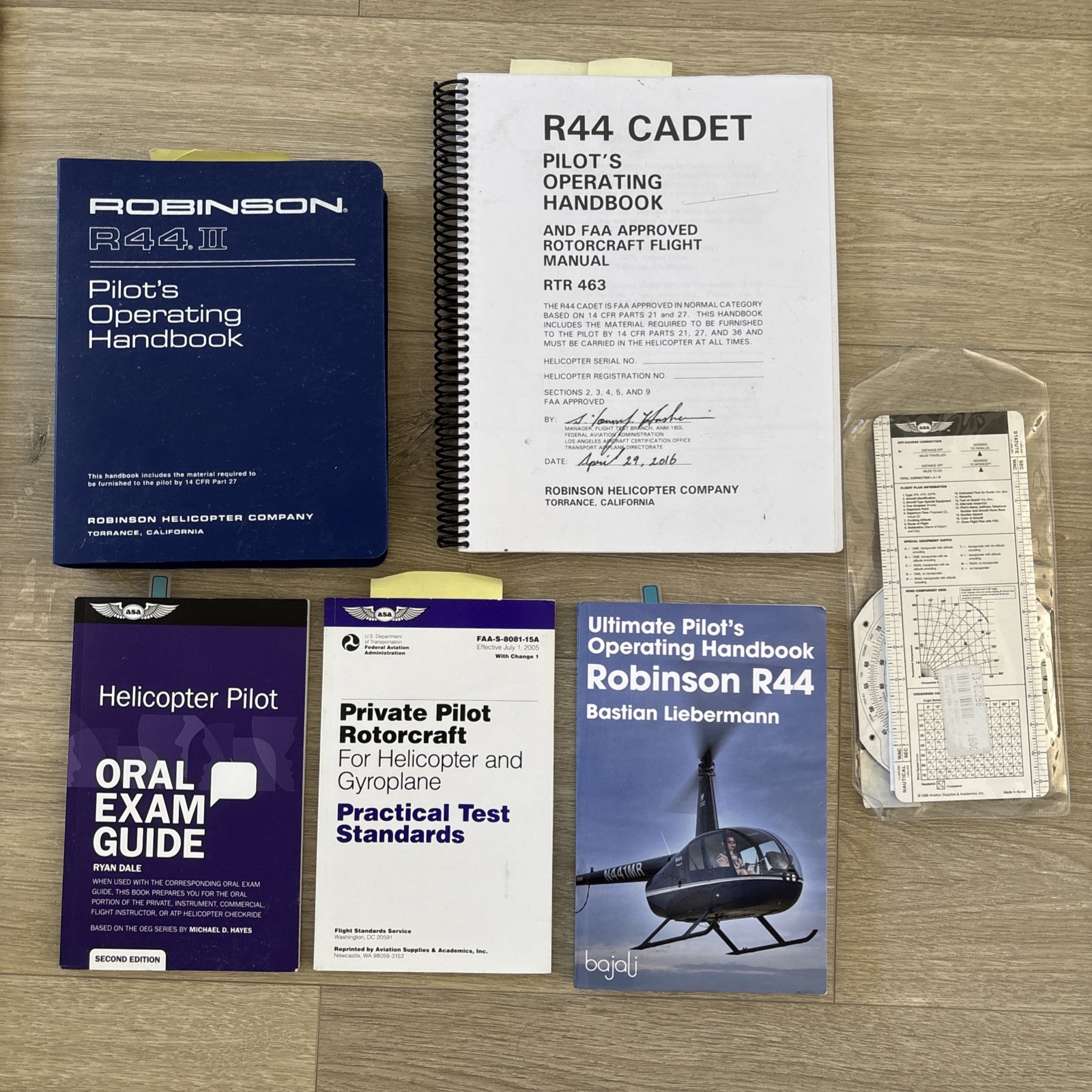Robinson R22 Pilot's Operating Handbook Helicopter Instructions Test Exam Guide