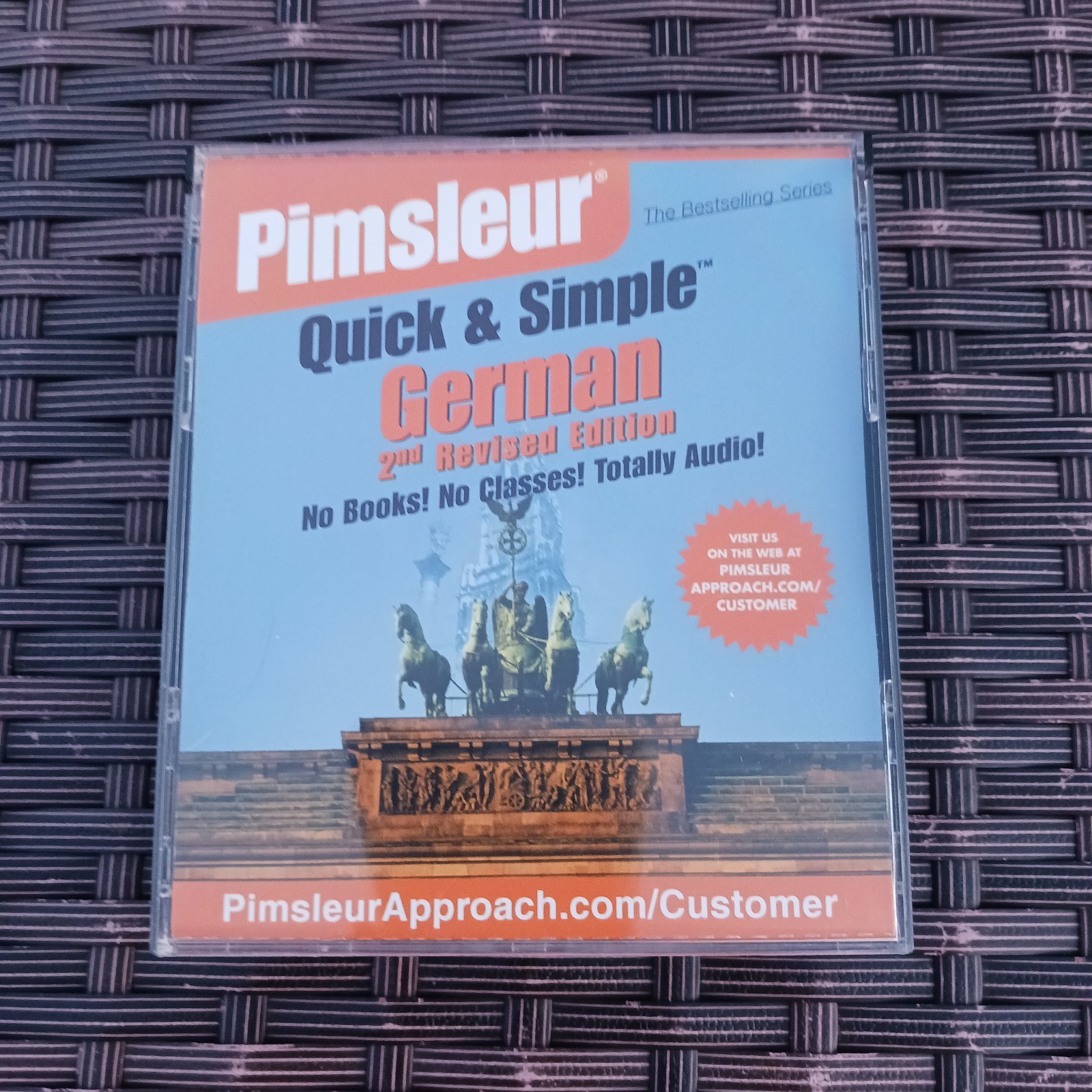 Pimsleur Quick & Simple German 2nd Revised Edition Audio CD Lessons 4 cds