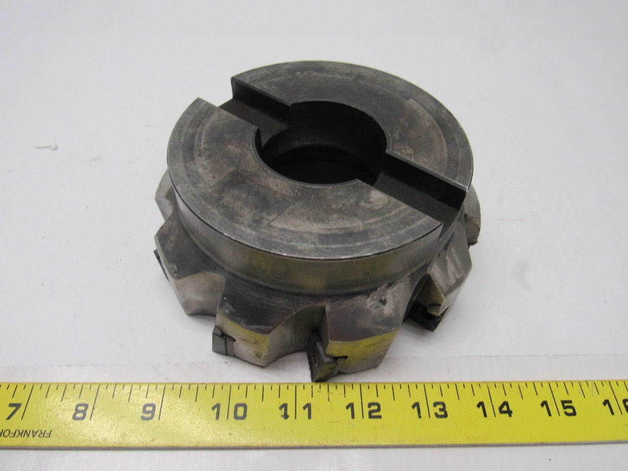 ISCAR 3M F90AX D6.00-10-2.00 20 90° 10 Indexable Insert 6" Face Mill 2" Bore