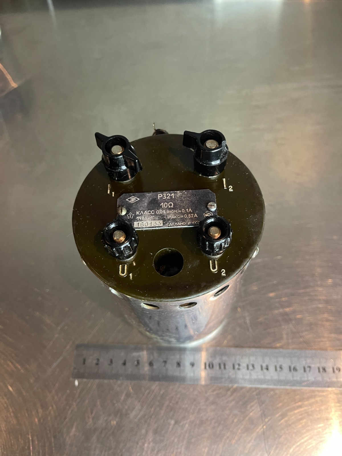 10 Ohm Ω Resistance Standard Resistor Calibrator Accuracy 0.01% Tested