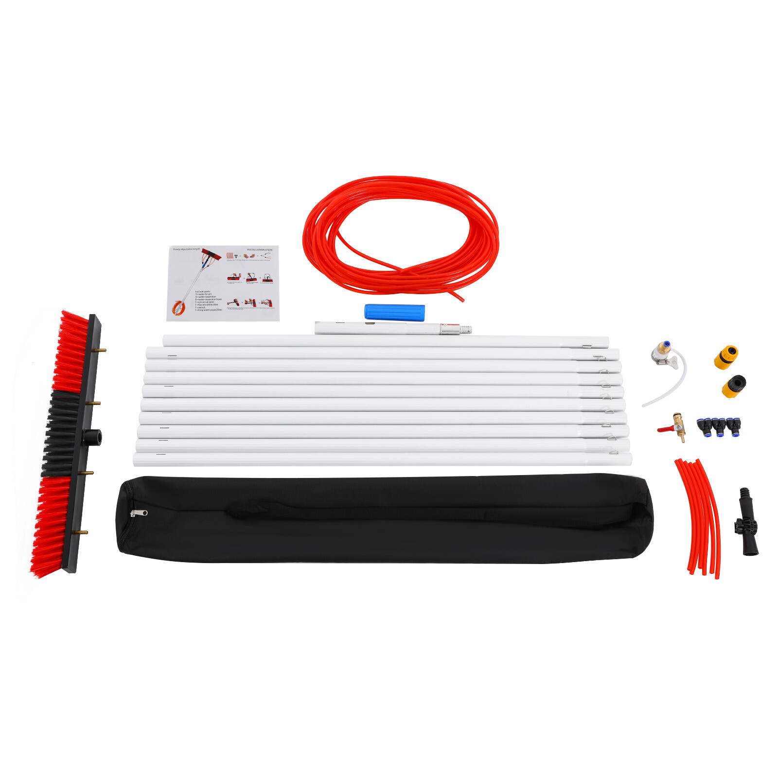 Cleaning Brush Kit for Solar Panel, Window Cleaning Equipment,Window Cleaning US