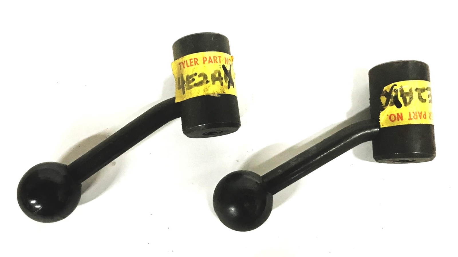 Unbranded Black Ball Machine Handle [Lot of 2] NOS