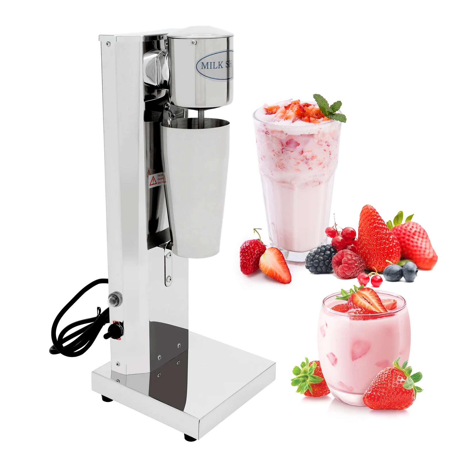 180W 650ML Commercial Milk Shake Machine Stainless Steel Milkshaker Machine