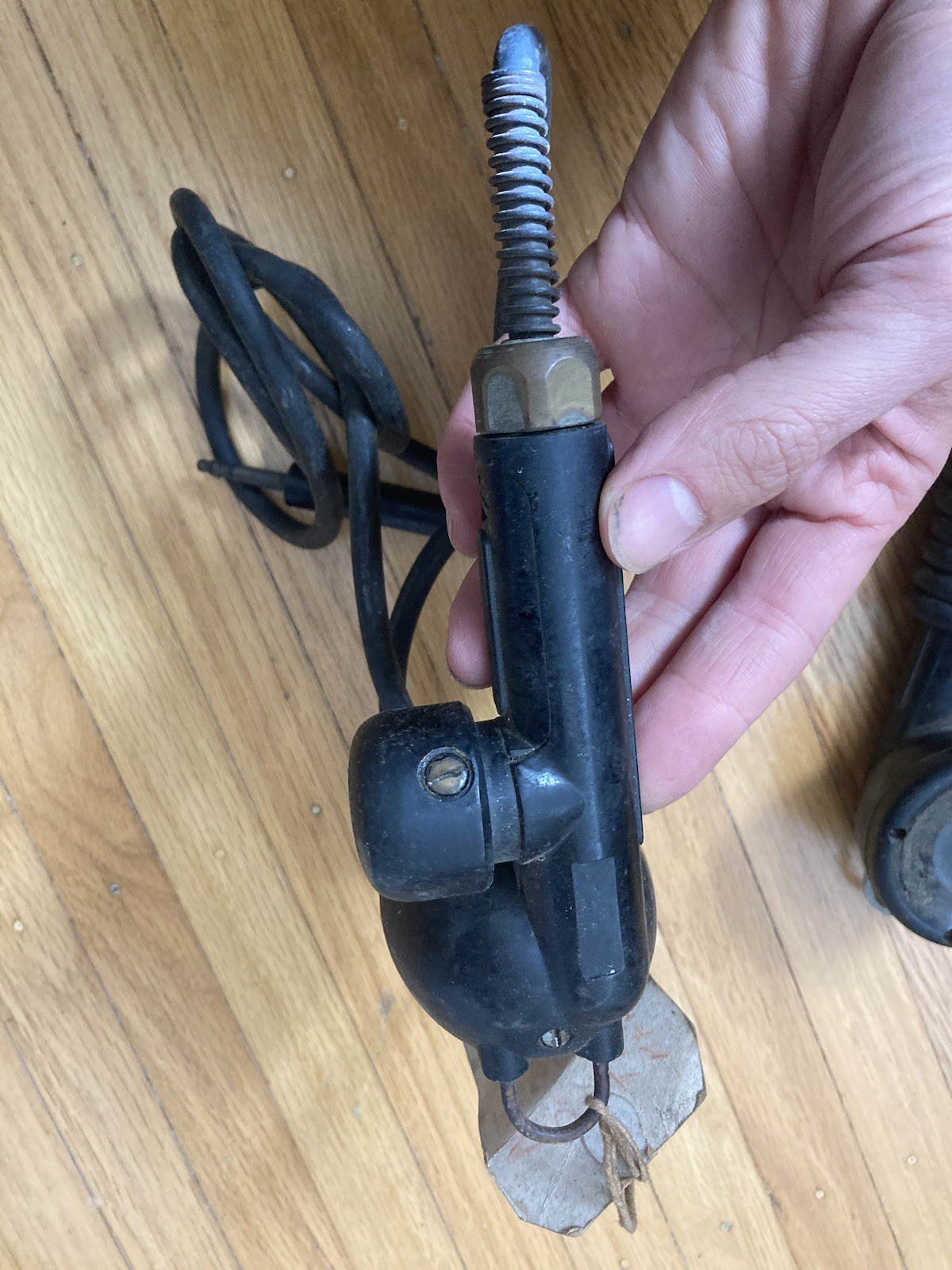 2 Vintage Shure SW-109 Military Microphones wwii army tank