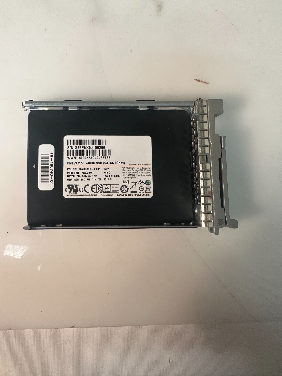 Cisco AIR-SD240GBKS4-EV 240GB 2.5 inch Value 6G SATA SSD