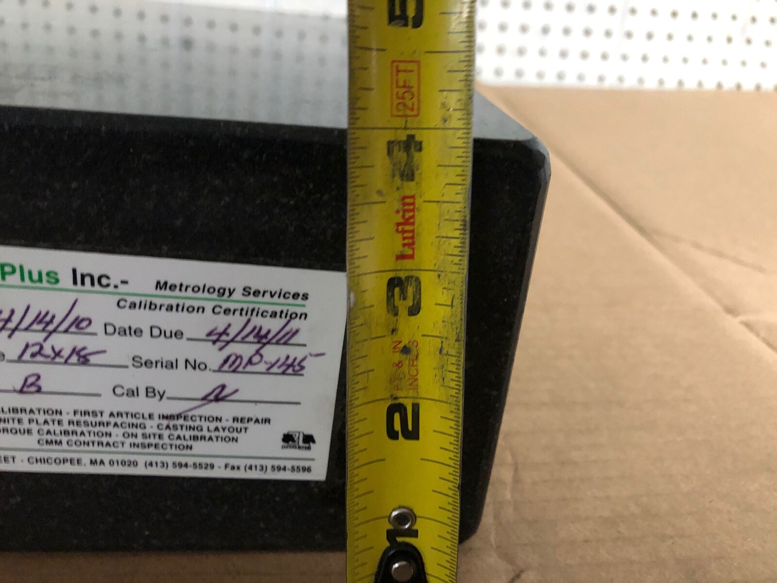 DoAll Type Granite Surface Plate