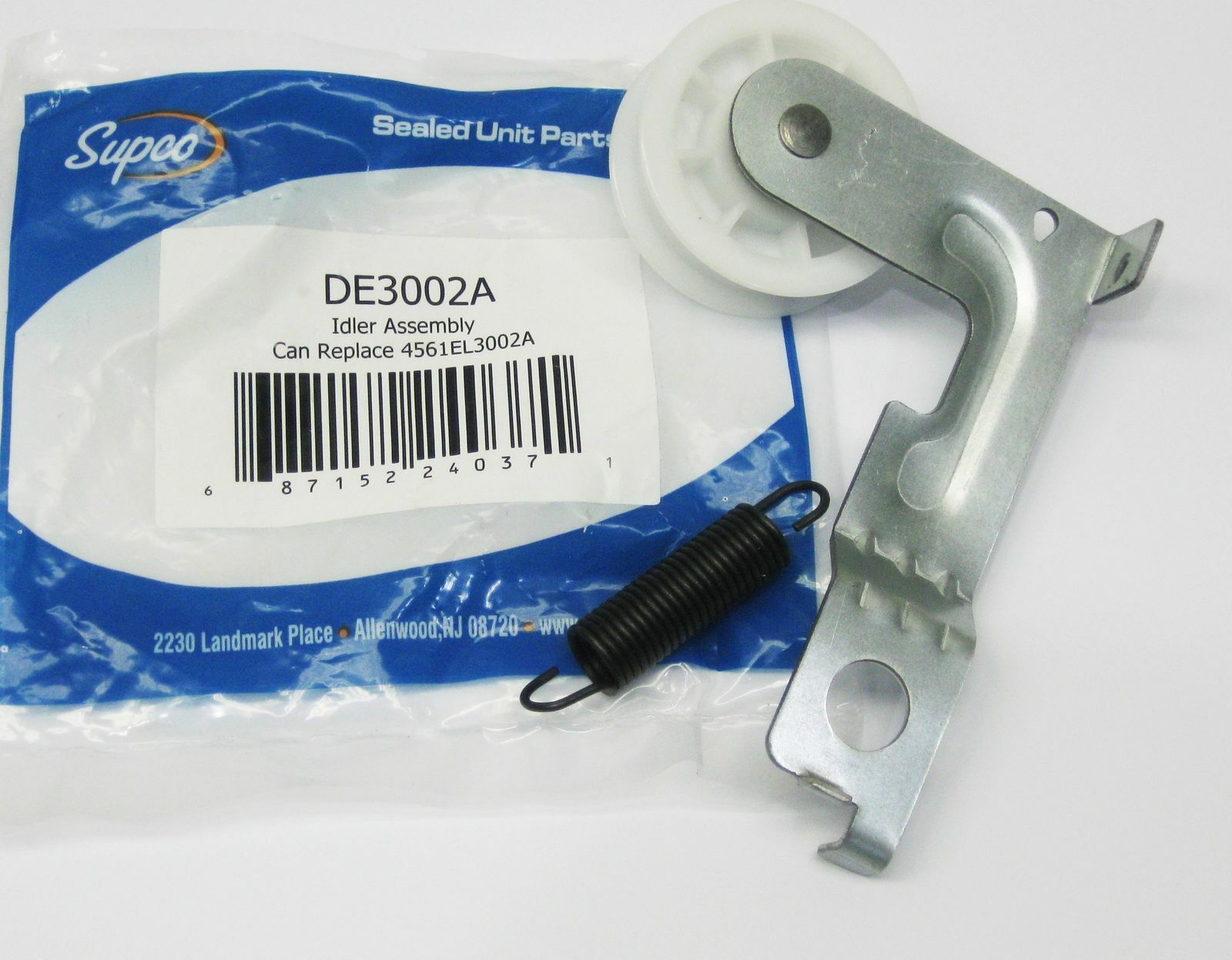 Supco DE3002A Dryer Pulley 4561EL3002A for LG AP4438243 PS3523033