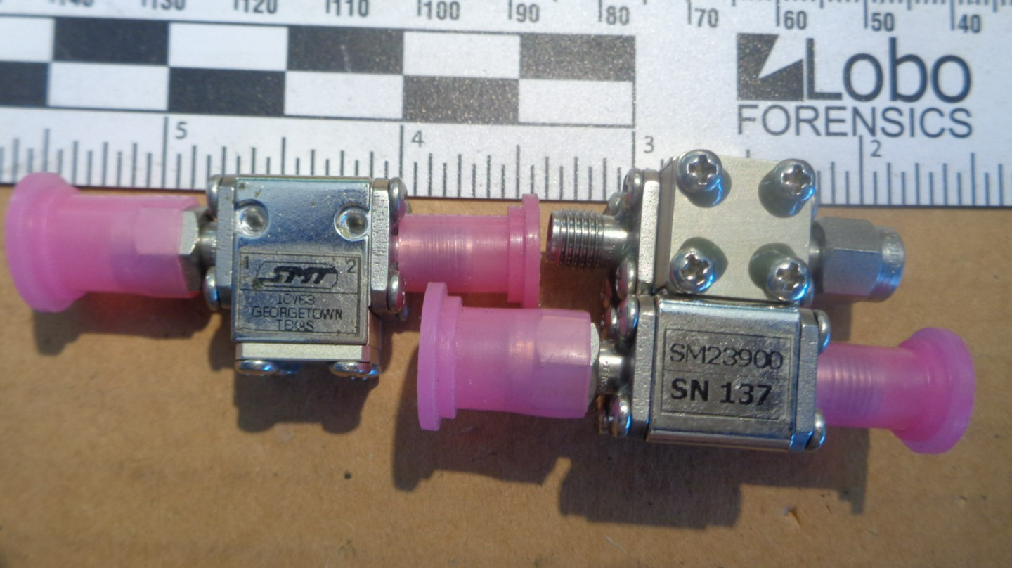 1 Sierra Microwave SMT SM23900 SMA RF Isolator or Circulator or ??
